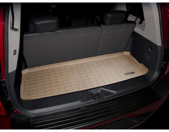 Коврик WeatherTech Beige для Infiniti QX56 (mkI) 2004-2010; Nissan Armada (mkI)(trunk behind 3 row) 2004-2016, цена: 5 961 грн.