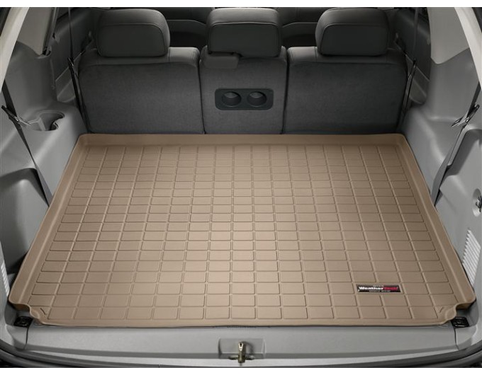 Коврик WeatherTech Beige для Dodge Durango (mkII); Chrysler Aspen (mkI)(trunk behind 2 row) 2004-2009, цена: 7 290 грн.