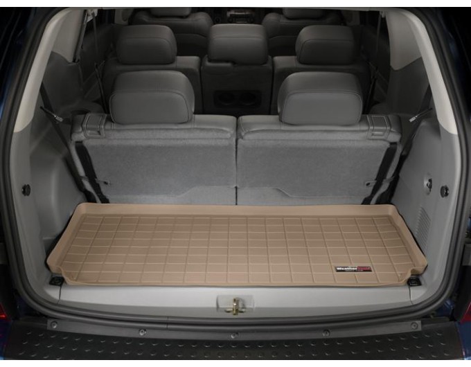 Коврик WeatherTech Beige для Dodge Durango (mkII); Chrysler Aspen (mkI)(trunk behind 3 row) 2004-2009, цена: 6 625 грн.