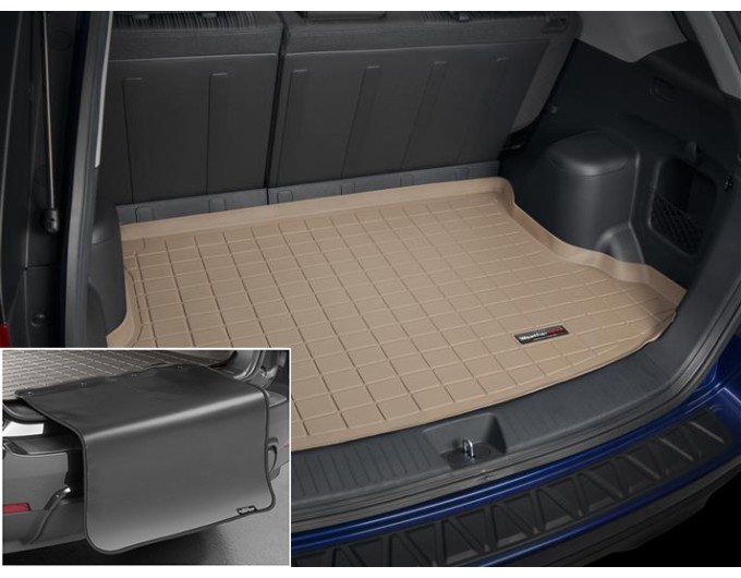 Коврик с защитой WeatherTech Beige для Kia Sportage (mkII); Hyundai Tucson (mkI)(trunk) 2005-2010, цена: 11 853 грн.