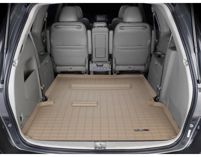 Коврик WeatherTech Beige для Honda Odyssey (mkIII)(RL3,RL4)(trunk behind 2 row) 2005-2010, цена: 7 732 грн.