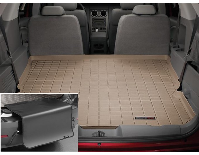 Коврик с защитой WeatherTech Beige для Ford Freestyle (mkI)(trunk behind 2 row) 2005-2007, цена: 11 853 грн.