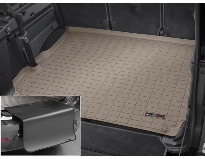 Коврик с защитой WeatherTech Beige для Land Rover Discovery (mkIII-mkIV)(no sliding loadspace floor)(trunk behind 2 row) 2005-2016, цена: 12 432 грн.