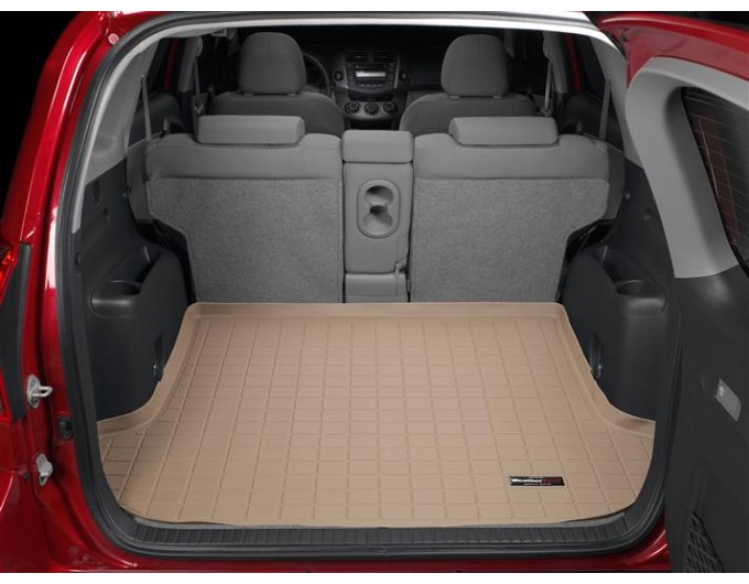 Коврик WeatherTech Beige для Toyota RAV4 (mkIII)(2 rows)(trunk behind 2 row) 2005-2012, цена: 6 625 грн.