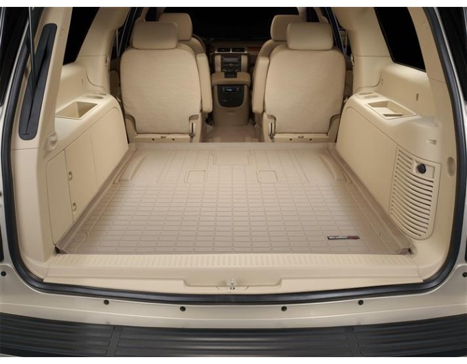 Коврик WeatherTech Beige для Cadillac Escalade ESV (mkIII); Chevrolet Suburban (mkX)(trunk behind 2 row) 2007-2014, цена: 7 732 грн.