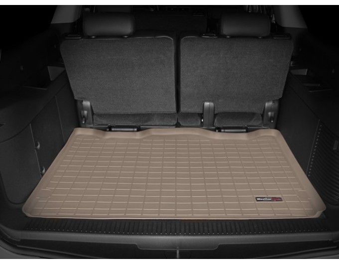 Коврик WeatherTech Beige для Cadillac Escalade ESV (mkIII); Chevrolet Suburban (mkX)(trunk behind 3 row) 2007-2014, цена: 6 625 грн.
