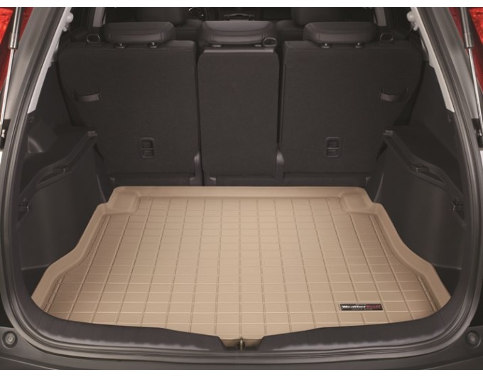 Коврик WeatherTech Beige для Honda CR-V (mkIII)(trunk behind 2 row) 2007-2012, цена: 6 625 грн.