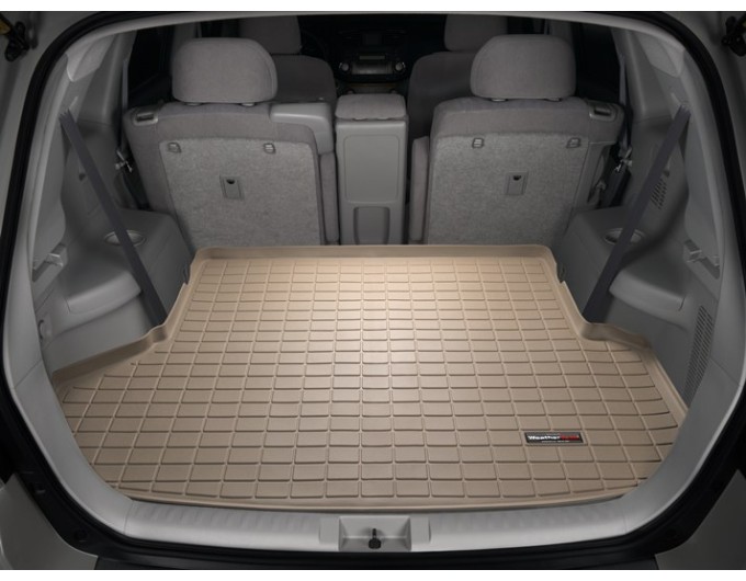 Коврик WeatherTech Beige для Toyota Highlander (mkII)(not hybrid)(3 rows)(trunk behind 2 row) 2008-2013, цена: 6 625 грн.