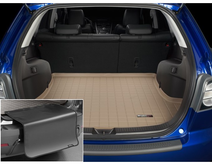 Коврик с защитой WeatherTech Beige для Mazda CX-7 (mkI)(trunk behind 2 row) 2007-2012, цена: 12 432 грн.