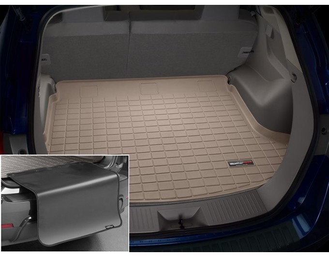 Коврик с защитой WeatherTech Beige для Nissan Rogue (mkI)(trunk behind 2 row) 2008-2013, цена: 11 853 грн.