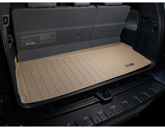 Коврик WeatherTech Beige для Toyota Sequoia (mkII)(trunk behind 3 row) 2007-2022, цена: 6 625 грн.