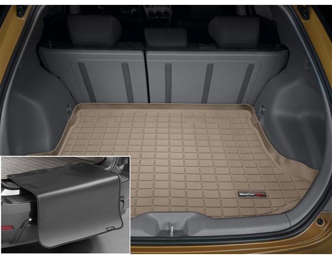 Коврик с защитой WeatherTech Beige для Toyota Matrix; Pontiac Vibe (mkII)(trunk) 2009-2014, цена: 11 853 грн.