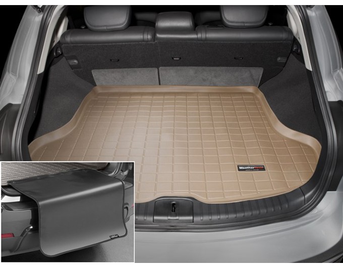 Коврик с защитой WeatherTech Beige для Infiniti QX50 (mkI) / EX (mkI)(trunk behind 2 row) 2007-2017, цена: 11 853 грн.