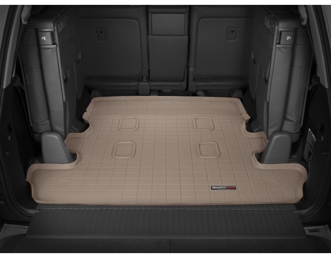 Коврик WeatherTech Beige для Toyota Land Cruiser (J200)(7 seats); Lexus LX (mkIII)(7 seats)(3 row not powered)(trunk behind 2 row) 2008→ (EU), цена: 7 732 грн.