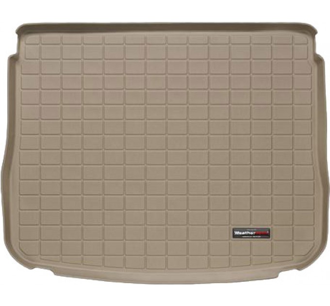 Коврик WeatherTech Beige для Volkswagen Tiguan (mkI)(with spare tire/cargo organizer)(trunk) 2007-2017, цена: 6 216 грн.