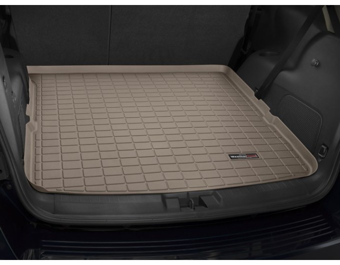 Коврик WeatherTech Beige для Fiat Freemont; Dodge Journey (mkI)(trunk behind 2 row) 2008-2020, цена: 6 625 грн.