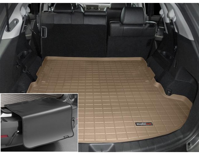 Коврик с защитой WeatherTech Beige для Mazda CX-9 (mkI)(trunk behind 2 row) 2007-2015, цена: 12 432 грн.