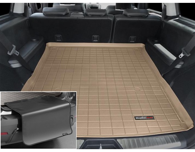 Коврик с защитой WeatherTech Beige для Mercedes-Benz GL-Class (X164)(trunk behind 2 row) 2007-2012, цена: 12 432 грн.