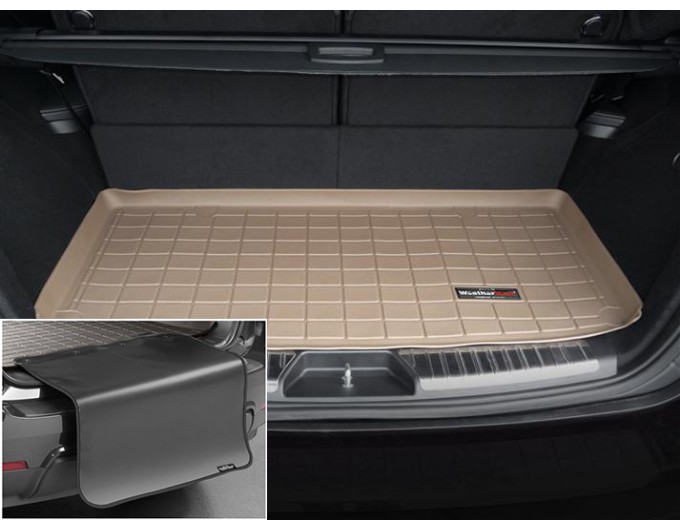 Коврик с защитой WeatherTech Beige для Mercedes-Benz GL-Class (X164)(trunk behind 3 row) 2007-2012, цена: 11 853 грн.