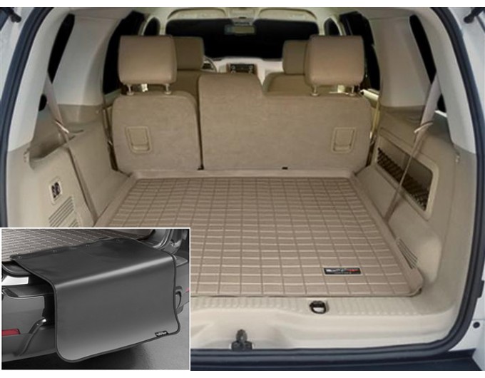 Коврик с защитой WeatherTech Beige для Ford Explorer (mkIII); Mercury Mountaineer (mkIV)(3 rows)(trunk behind 2 row) 2006-2010, цена: 12 432 грн.
