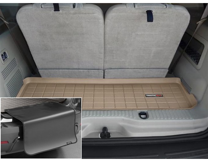 Коврик с защитой WeatherTech Beige для Ford Explorer (mkIII); Mercury Mountaineer (mkIV)(3 rows)(trunk behind 3 row) 2006-2010, цена: 11 284 грн.
