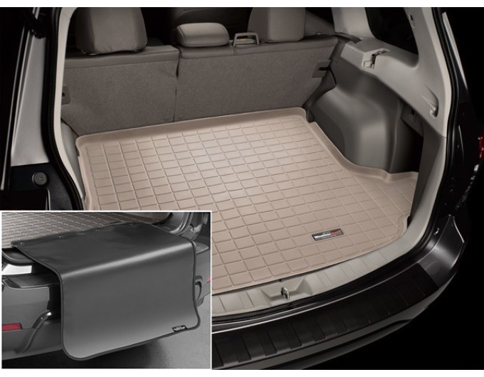 Коврик с защитой WeatherTech Beige для Subaru Forester (mkIII)(trunk) 2008-2012, цена: 11 853 грн.