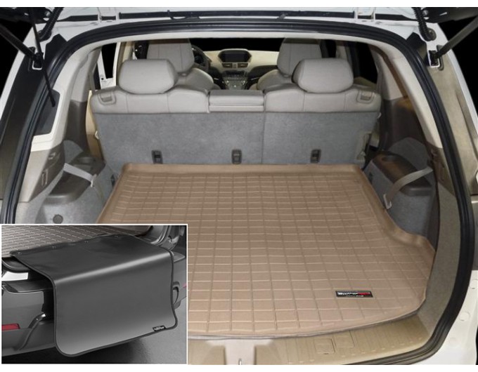 Коврик с защитой WeatherTech Beige для Acura MDX (mkII)(trunk behind 2 row) 2007-2013, цена: 12 432 грн.