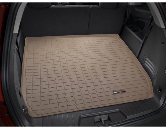 Коврик WeatherTech Beige для Chevrolet Traverse; Buick Enclave (mkI)(trunk behind 2 row) 2008-2017, цена: 7 290 грн.
