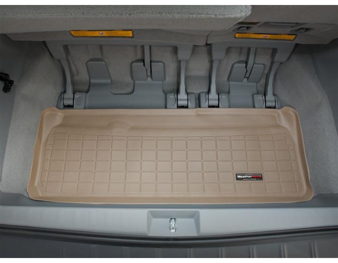 Коврик WeatherTech Beige для Toyota Sienna (mkIII)(trunk behind 3 rows) 2010-2020, цена: 5 961 грн.