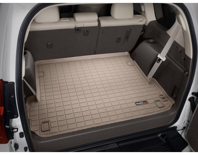 Коврик WeatherTech Beige для Toyota Land Cruiser Prado (J150)(5 door)(3 rows); Lexus GX (mkII)(three-zone climate)(3 rows)(trunk behind 2 row) 2009→, цена: 7 290 грн.