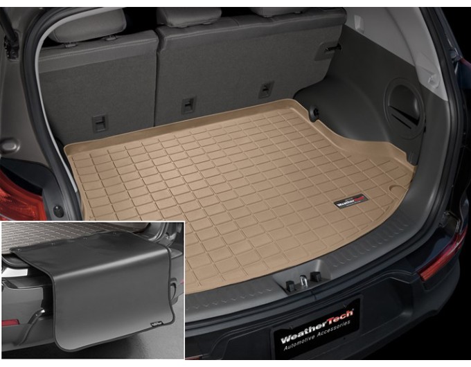Коврик с защитой WeatherTech Beige для Kia Sportage (mkIII)(trunk) 2011-2015, цена: 11 853 грн.