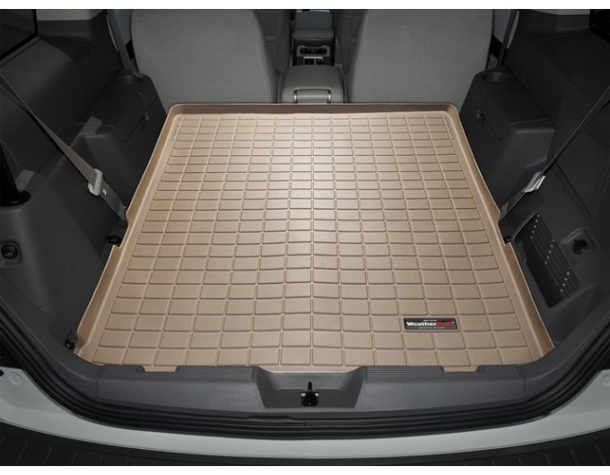 Коврик WeatherTech Beige для Ford Flex; Lincoln MKT (mkI)(trunk behind 2 row) 2009→, цена: 7 290 грн.