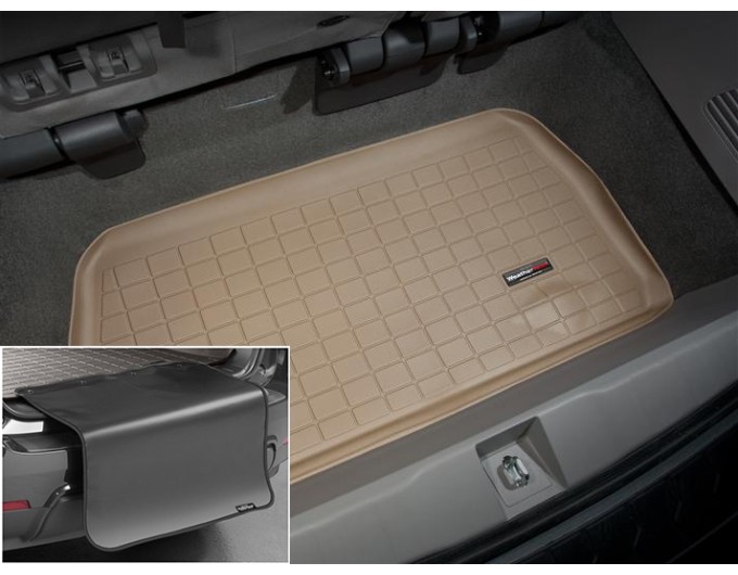 Коврик с защитой WeatherTech Beige для Honda Odyssey (mkIV)(RL5)(trunk behind 3 row) 2011-2017, цена: 11 853 грн.