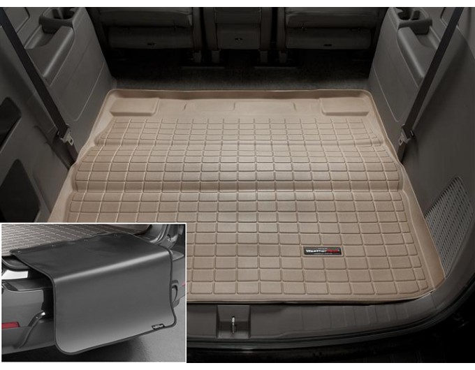Коврик с защитой WeatherTech Beige для Honda Odyssey (mkIV)(RL5)(trunk behind 2 row) 2011-2017, цена: 13 012 грн.