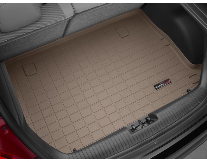 Коврик WeatherTech Beige для Hyundai Veloster (mkI)(with subwoofer)(trunk) 2011-2017, цена: 6 625 грн.