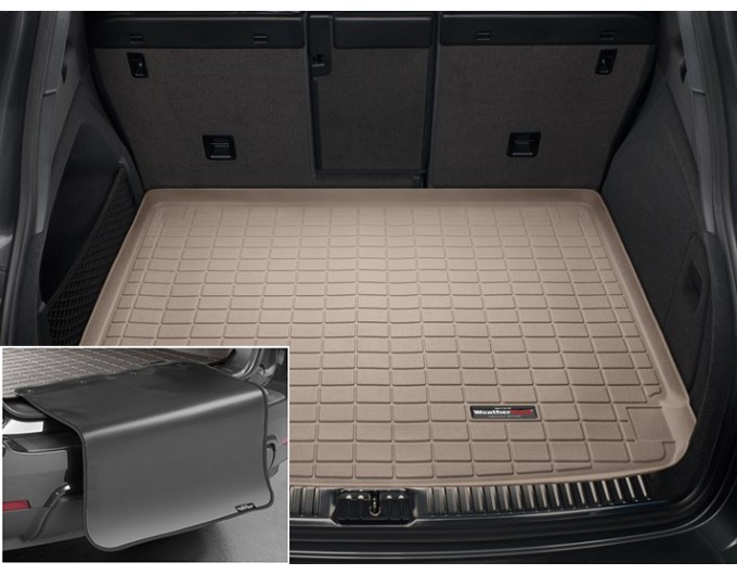 Коврик с защитой WeatherTech Beige для Porsche Cayenne (mkII)(no Bose Audio Package)(trunk) 2011-2017, цена: 13 012 грн.