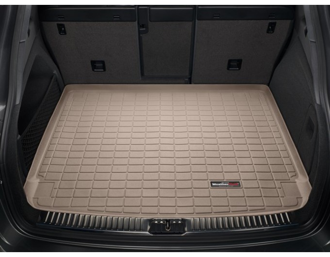 Коврик WeatherTech Beige для Porsche Cayenne (mkII)(no Bose Audio Package)(trunk) 2011-2017, цена: 7 810 грн.