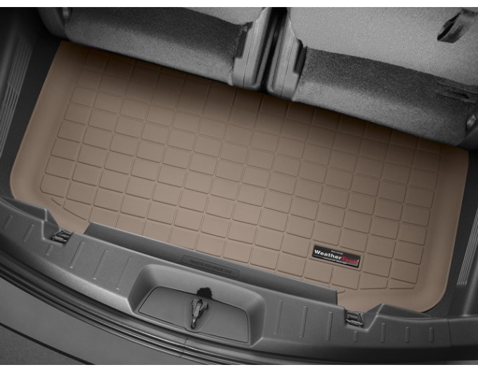 Коврик WeatherTech Beige для Ford Explorer (mkV); Lincoln MKT (mkI)(trunk behind 3 row) 2011-2019, цена: 6 625 грн.