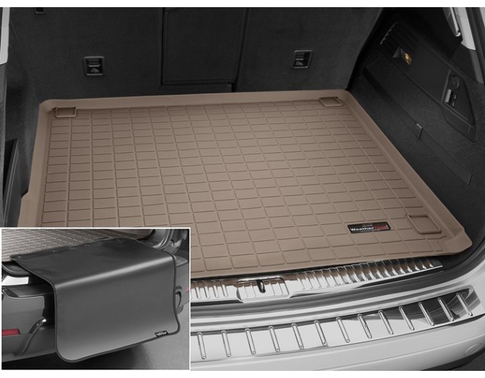 Коврик с защитой WeatherTech Beige для Volkswagen Touareg (mkII)(trunk) 2010-2018, цена: 13 012 грн.