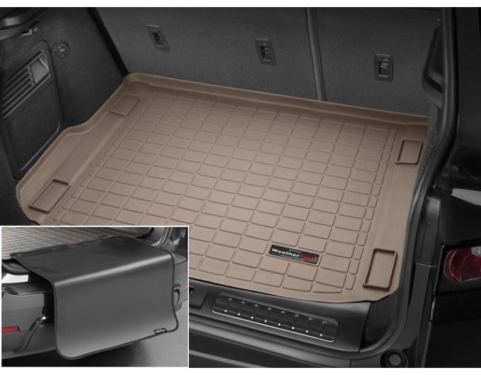 Коврик с защитой WeatherTech Beige для Land Rover Range Rover Evoque (mkI)(3 & 5 door)(trunk behind 2 row) 2011-2018, цена: 12 432 грн.