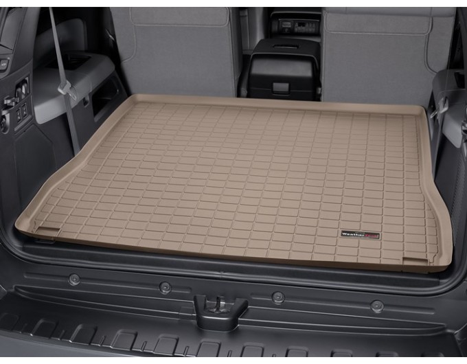 Коврик WeatherTech Beige для Toyota Sequoia (mkII)(trunk behind 2 row) 2007-2022, цена: 7 732 грн.