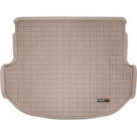 Коврик WeatherTech Beige для Hyundai Santa Fe (mkIII)(2 rows)(trunk behind 2 row) 2013-2018
