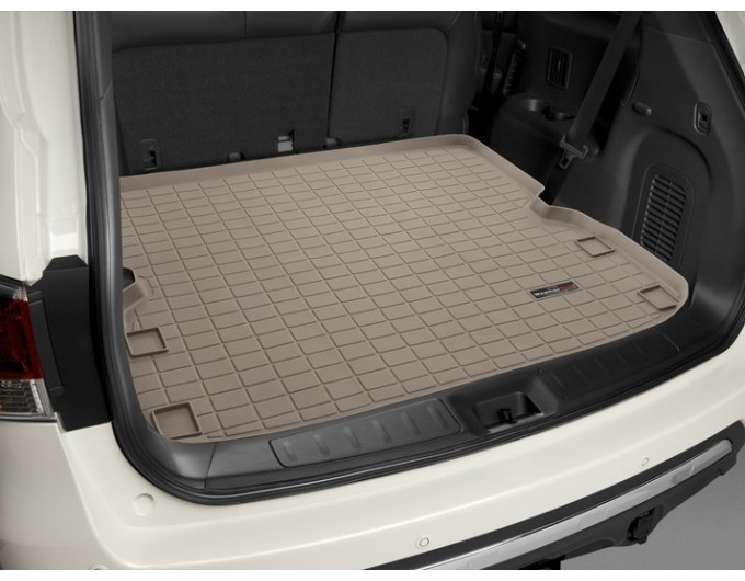 Коврик WeatherTech Beige для Nissan Pathfinder (mkIV); Infiniti QX60 / JX (mkI)(trunk behind 2 row) 2010→, цена: 7 290 грн.