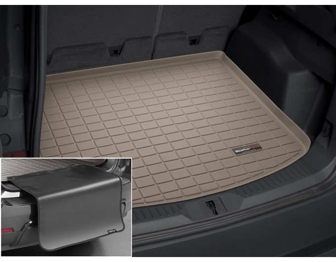 Коврик с защитой WeatherTech Beige для Ford Kuga (mkII) / Escape (mkIII)(trunk behind 2 row) 2012-2020; Lincoln MKC (mkI)(trunk behind 2 row) 2014-2019, цена: 11 853 грн.