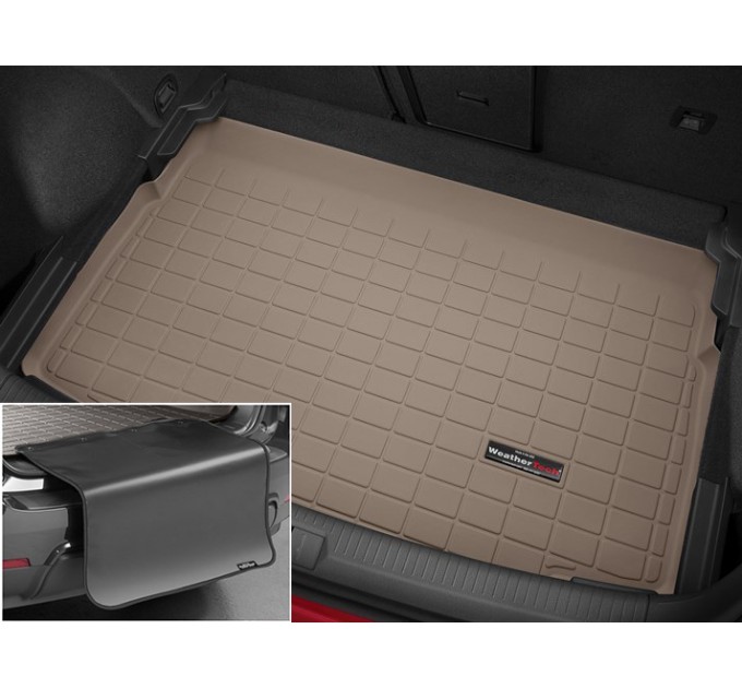 Килимок из захистом WeatherTech Beige для Volkswagen Golf (mkVII)(hatch)(trunk lower) 2012→, ціна: 11 121 грн.