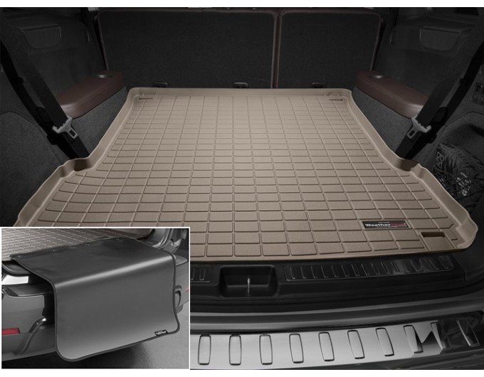 Коврик с защитой WeatherTech Beige для Mercedes-Benz GLS/GL-Class (X166)(trunk behind 2 row) 2012→, цена: 13 012 грн.