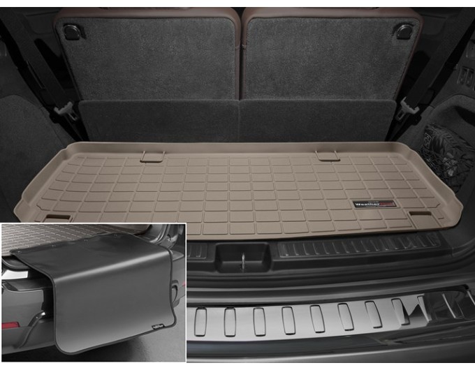 Коврик с защитой WeatherTech Beige для Mercedes-Benz GLS/GL-Class (X166)(trunk behind 3 row) 2012→, цена: 11 853 грн.