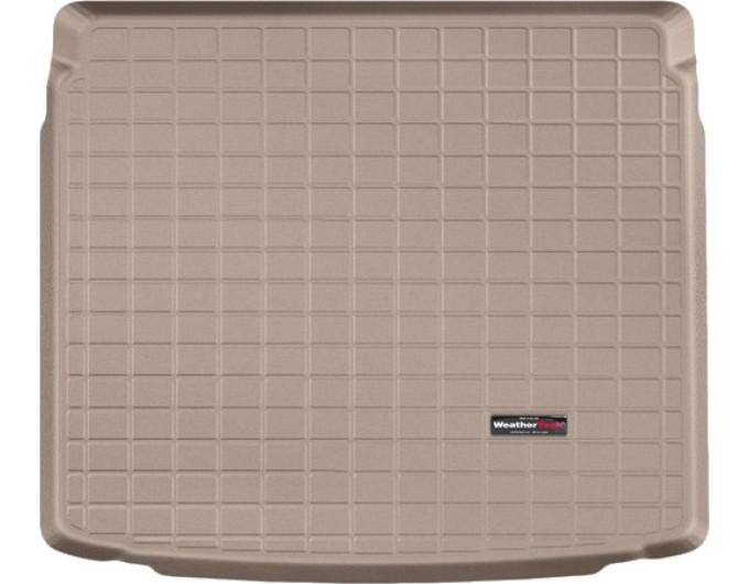 Коврик WeatherTech Beige для Volkswagen Tiguan (mkI)(no spare tire/cargo organizer)(trunk) 2007-2017, цена: 6 625 грн.