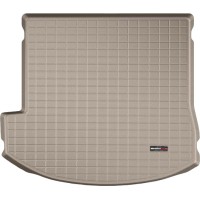 Коврик WeatherTech Beige для Hyundai Grand Santa Fe (mkIII)(trunk behind 2 row) 2013-2018