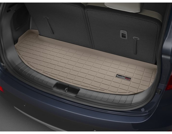 Коврик WeatherTech Beige для Hyundai Grand Santa Fe (mkIII)(trunk behind 3 row) 2013-2018, цена: 5 961 грн.